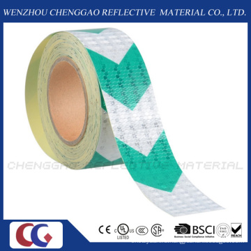 High Visibility Green Arrow Hazard Reflective Roll Tape (C3500-AW)